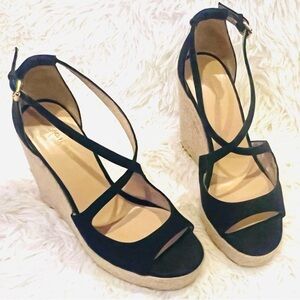 SAKS FIFTH AVENUE Melody Espadrille Wedge Sandals